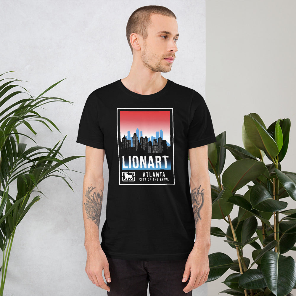 City of the Brave Series Atlanta - Short-Sleeve Unisex T-Shirt