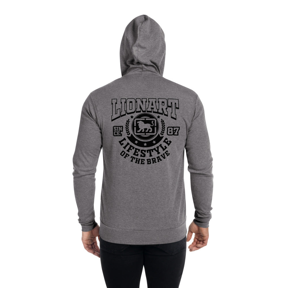 Unisex zip hoodie