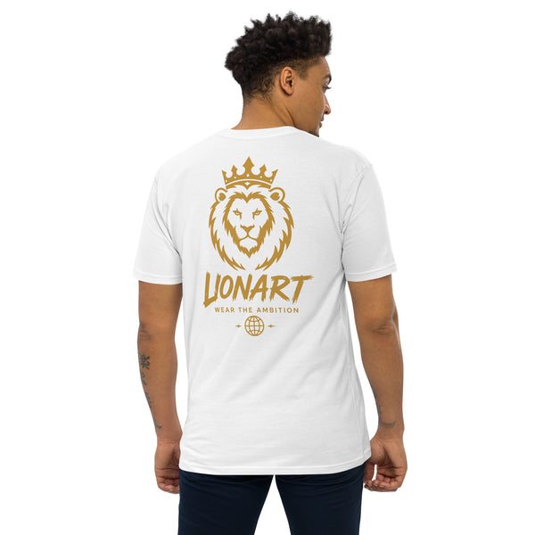 Lionart Men’s premium heavyweight tee