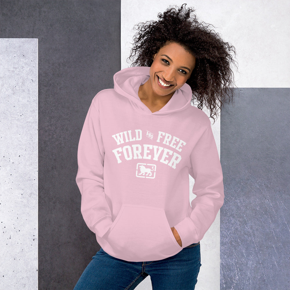 Lionart Wild & Free Unisex Hoodie