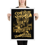 Concrete Jungle Framed poster