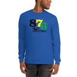 Jamaica Area Code Men’s Long Sleeve Shirt