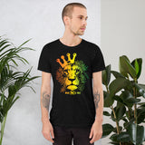 Lion Face Rasta - Unisex T-Shirt