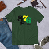 Jamaica Area Code - Short-Sleeve Unisex T-Shirt