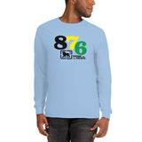 Jamaica Area Code Men’s Long Sleeve Shirt