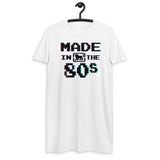 Made in the 80's - Organic cotton t-shirt dress