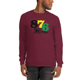 Jamaica Area Code Men’s Long Sleeve Shirt