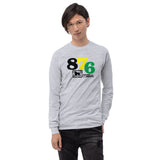 Jamaica Area Code Men’s Long Sleeve Shirt