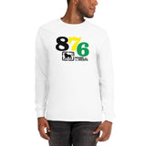 Jamaica Area Code Men’s Long Sleeve Shirt