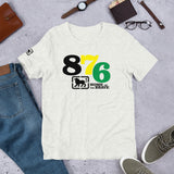 Jamaica Area Code - Short-Sleeve Unisex T-Shirt