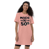 Made in the 80's - Organic cotton t-shirt dress