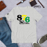 Jamaica Area Code - Short-Sleeve Unisex T-Shirt
