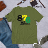 Jamaica Area Code - Short-Sleeve Unisex T-Shirt