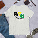 Jamaica Area Code - Short-Sleeve Unisex T-Shirt