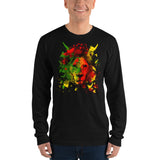 Rasta Lion Long sleeve t-shirt