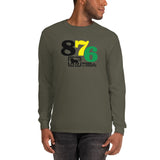 Jamaica Area Code Men’s Long Sleeve Shirt