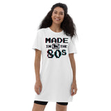 Made in the 80's - Organic cotton t-shirt dress