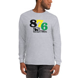 Jamaica Area Code Men’s Long Sleeve Shirt