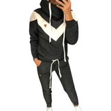 Women's Tracksuit 2 Piece Set Pullover Hoodie+Pants Sports Suit Female