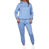 Women's Tracksuit 2 Piece Set Pullover Hoodie+Pants Sports Suit Female