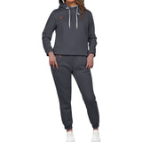 Women's Tracksuit 2 Piece Set Pullover Hoodie+Pants Sports Suit Female